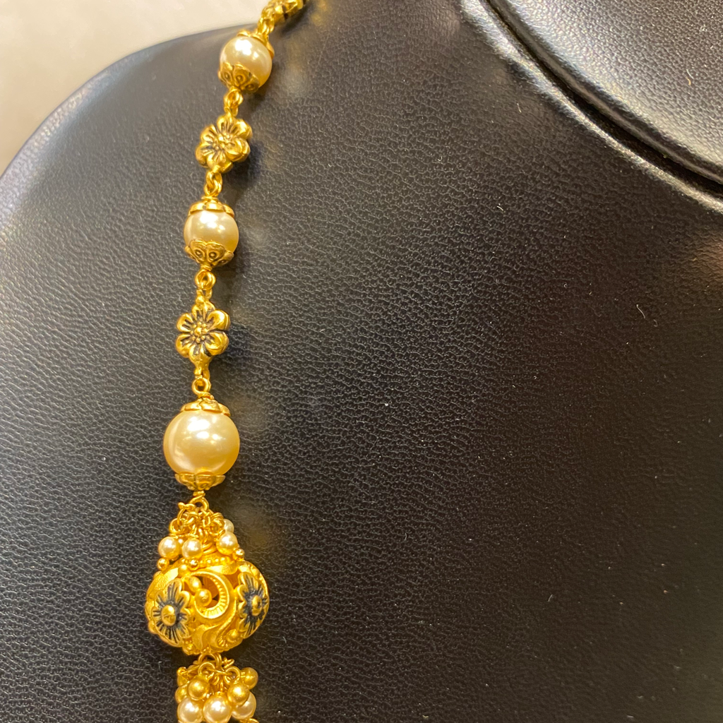 Gold Antique Nacklace Set