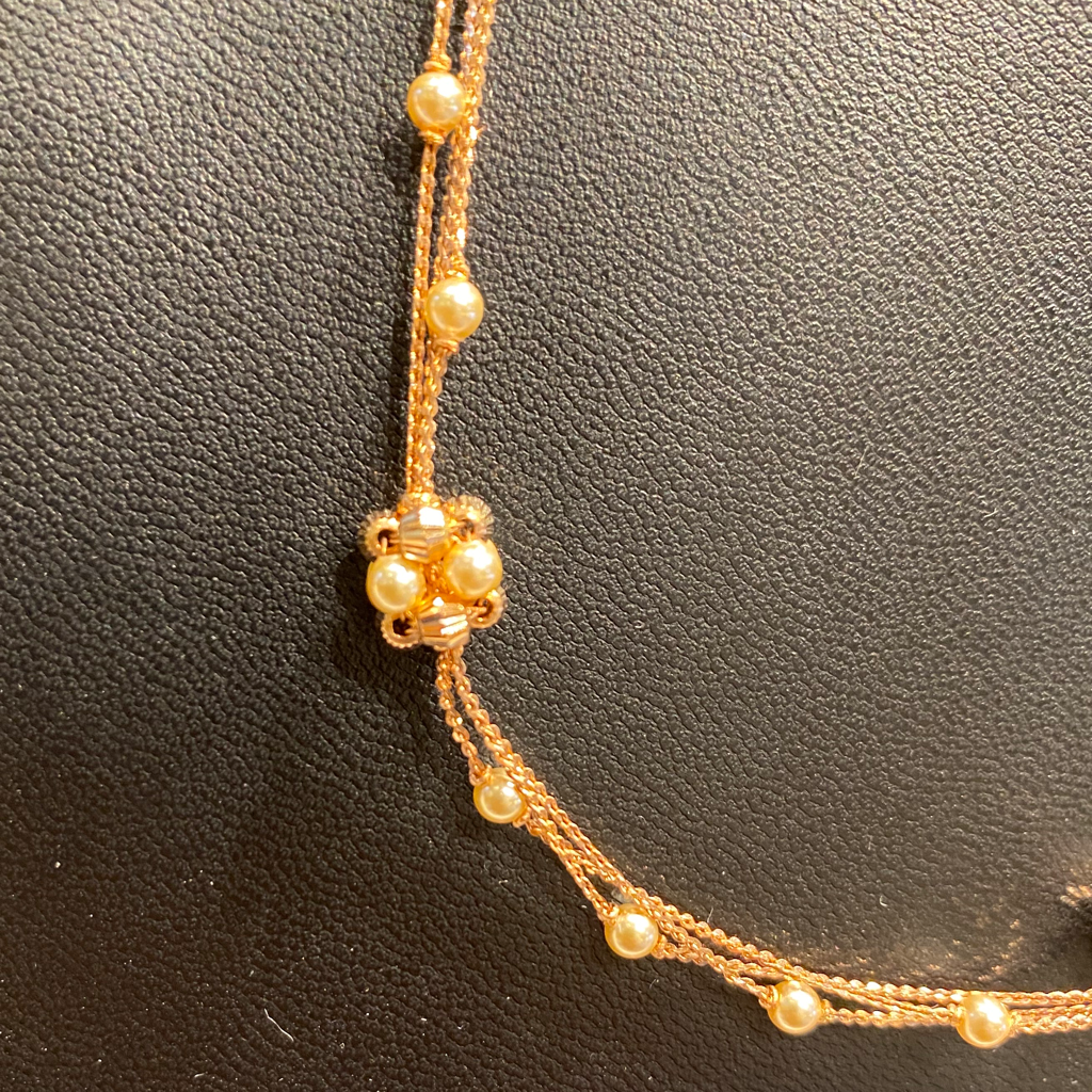 18k rose gold chain